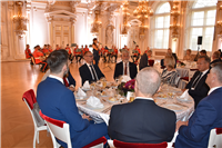 A snapshot from the gala evening in the Spanish Hall